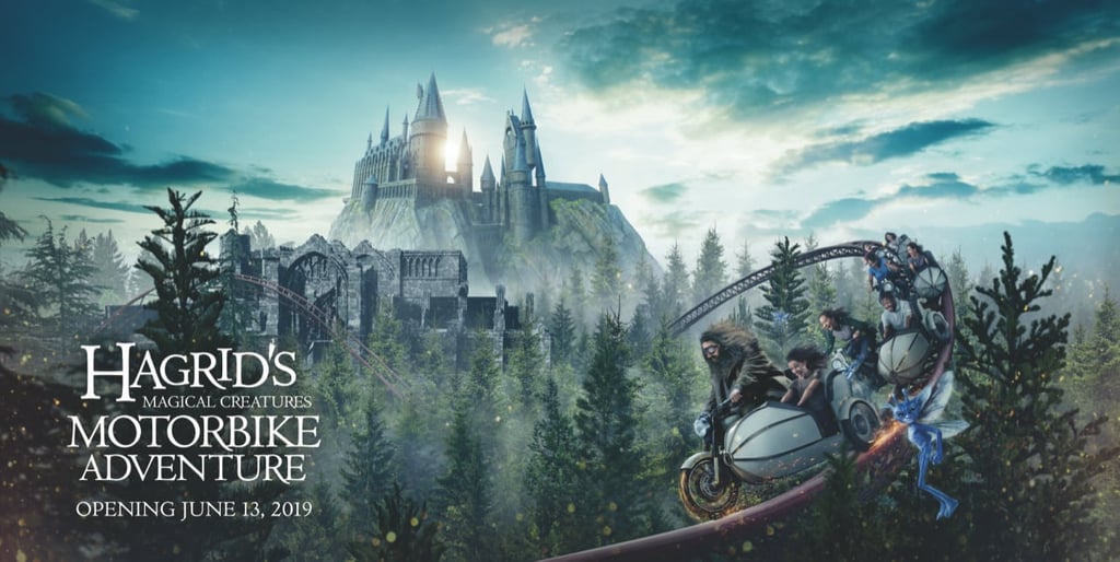 New Hagrid Roller Coaster at Wizarding World of Harry Potter