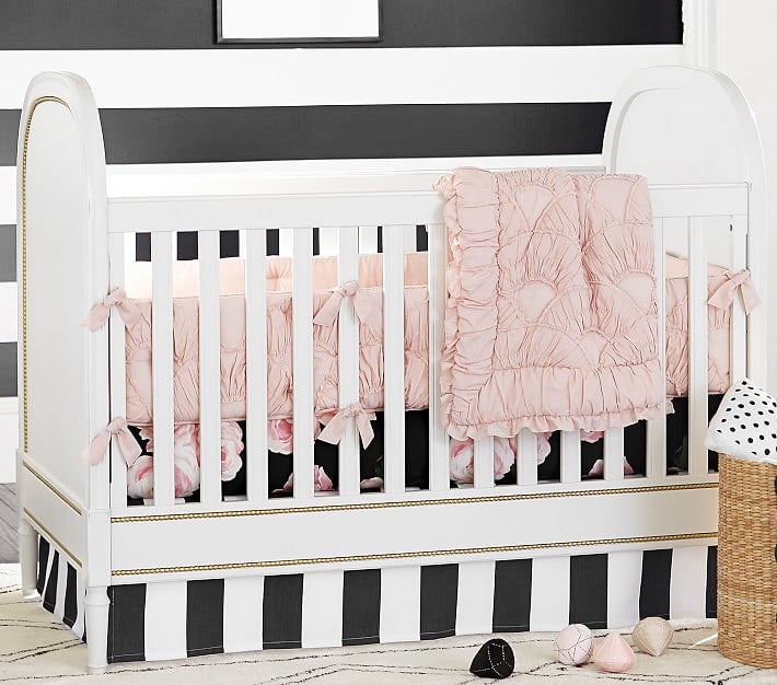 Black and hotsell pink baby bedding
