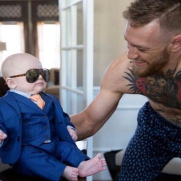 Conor McGregor's Son Cute Pictures