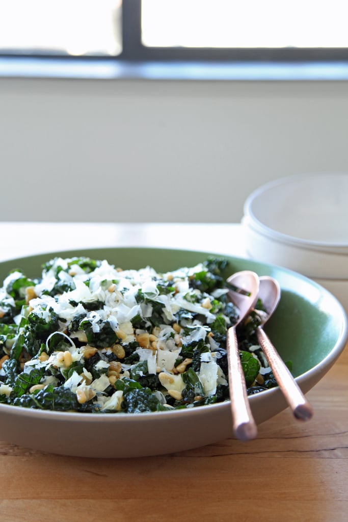 Kale Salad With Pecorino and Pine Nuts