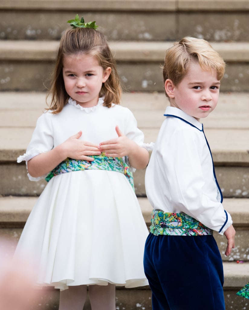When He Was a Page Boy at Princess Eugenie's Wedding