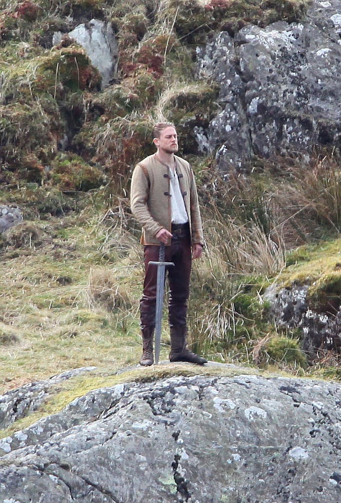 He has a sweet sword, might it be Excalibur?
