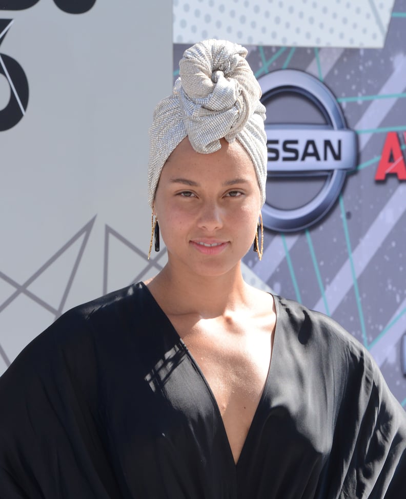 Alicia Keys at the BET Awards in 2016