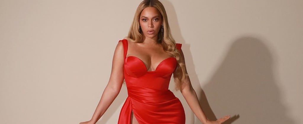 Beyoncé Wears Valdrin Sahiti Dress to Clive Davis Gala