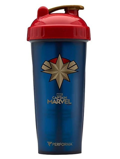 Captain Marvel Protein Shaker