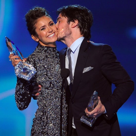 Ian Somerhalder and Nina Dobrev at People's Choice Awards