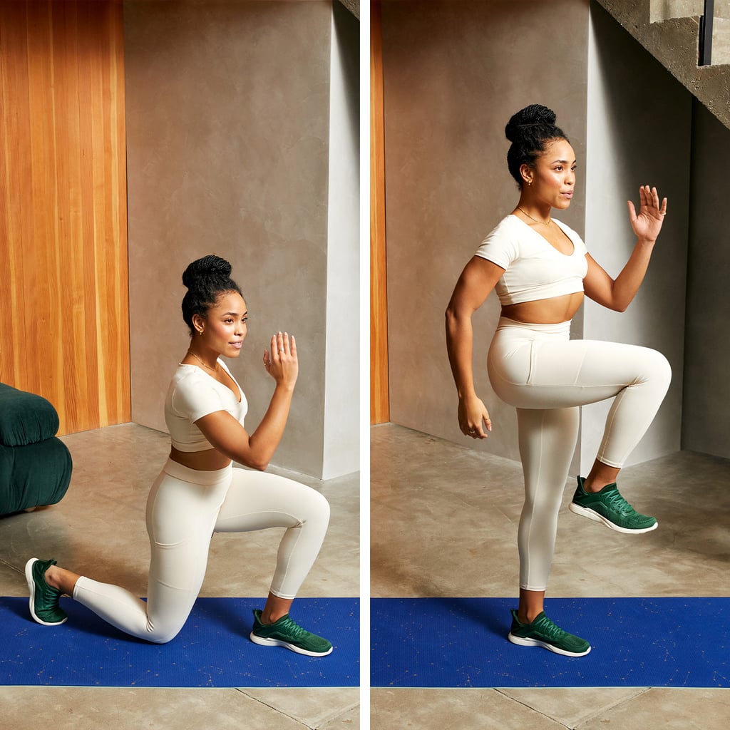 Circuit 2: Reverse Lunge With Knee Drive