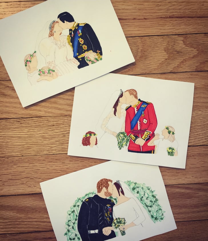 Royal Family Wedding Card Set Gifts For Royal Family Fans POPSUGAR