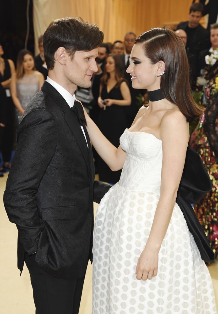 Matt Smith and Lily James