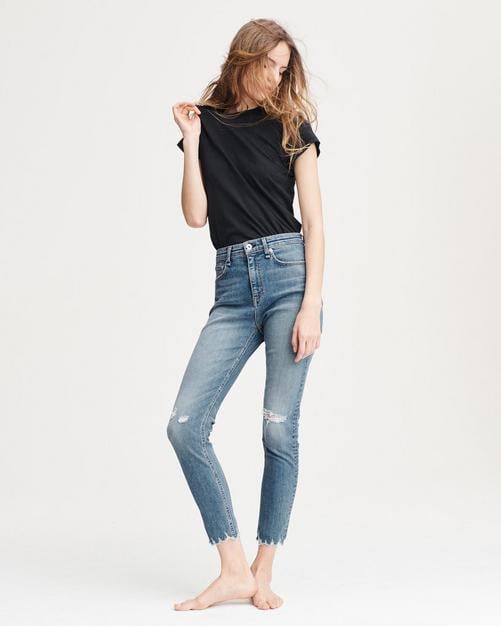 Rag & Bone Nina High-Rise Ankle Skinny