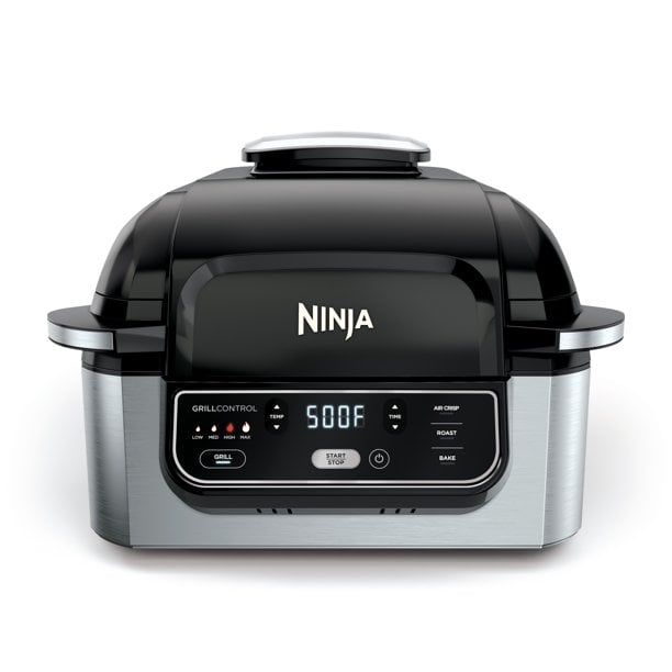 Ninja® Foodi™ 4-in-1 Indoor Grill with 4-Quart Air Fryer, Roast, & Bake