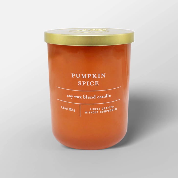 Pumpkin Spice Glass Jar Candle Shop the Best 2019 Fall Candles at