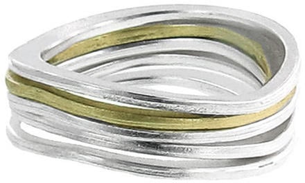 Himatsingka Class Five Stacking Rings ($570)