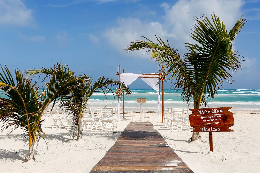 Destination Wedding In Tulum Mexico Popsugar Love And Sex