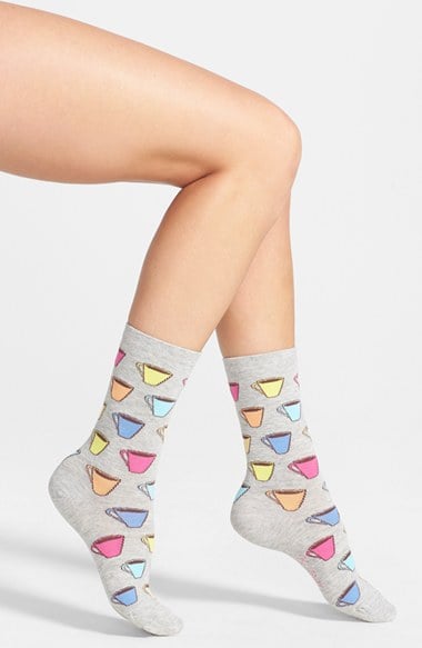 K. Bell Socks 'Coffee Cups' Socks ($8)