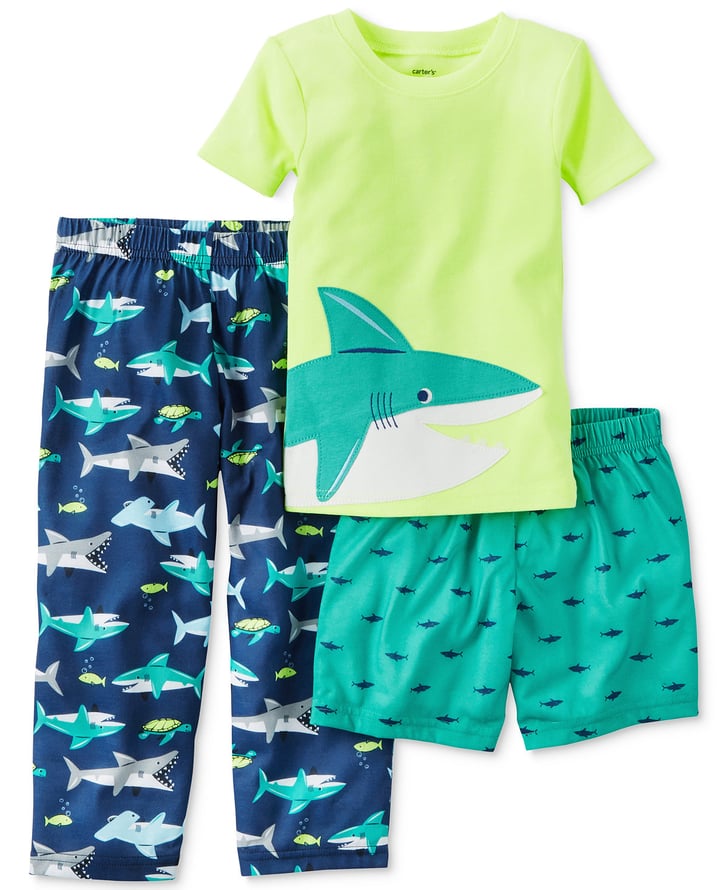 Shark Pajama Set Shark Clothes For Kids POPSUGAR Family Photo 57