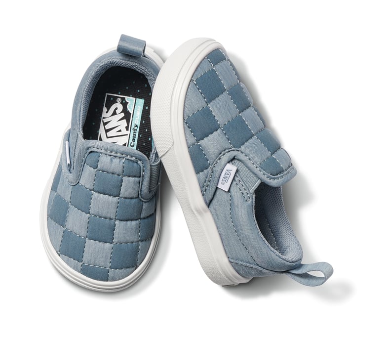 Toddler Autism Awareness ComfyCush Slip-On Vans in Sensory/Squishy Check