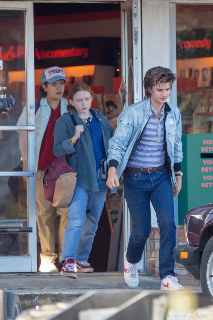 See the Cast of Stranger Things on Set of Season 4 | Photos