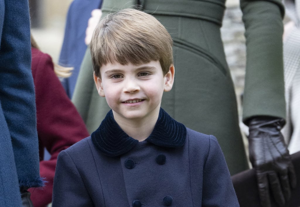 路易斯王子首次参加王室圣诞活动