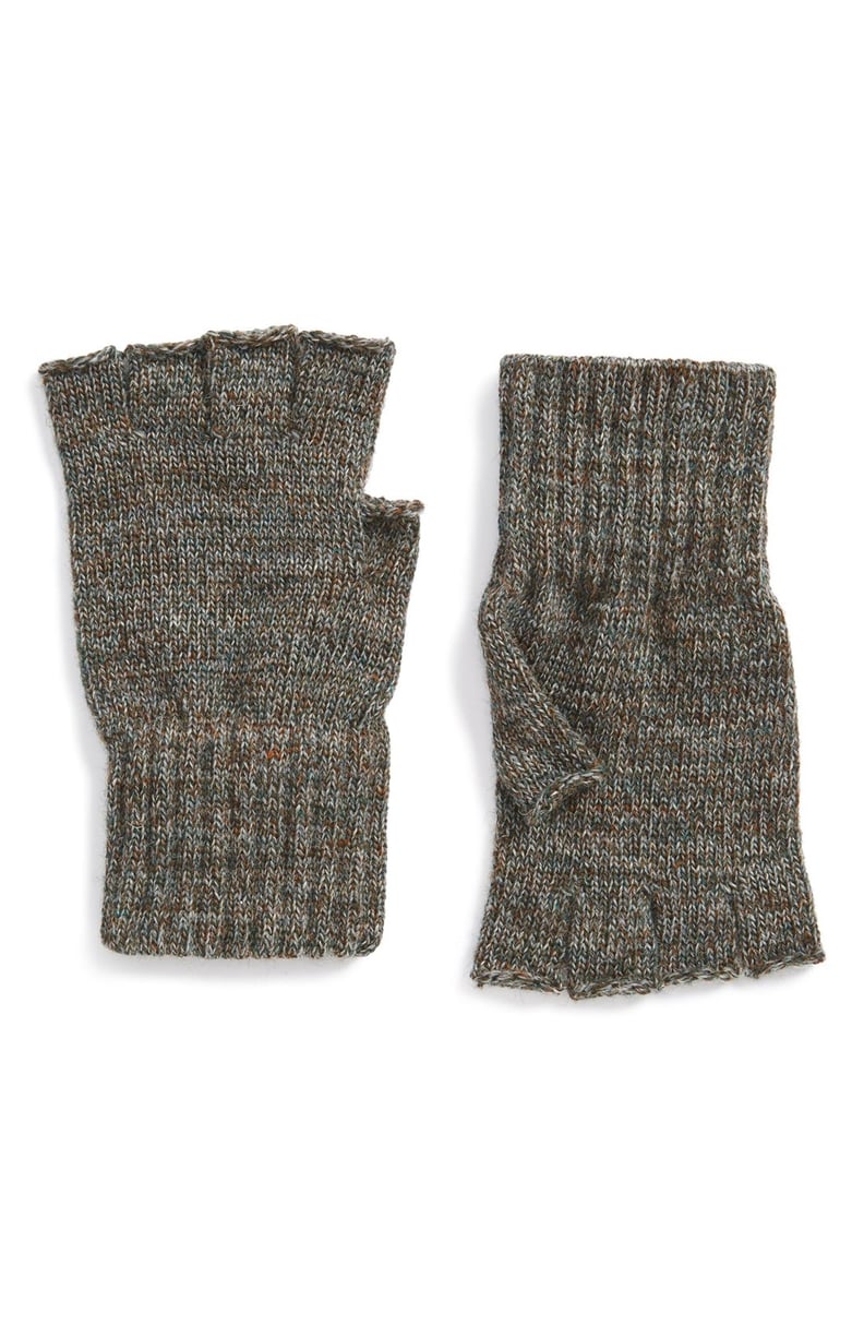 Barbour Fingerless Wool Gloves