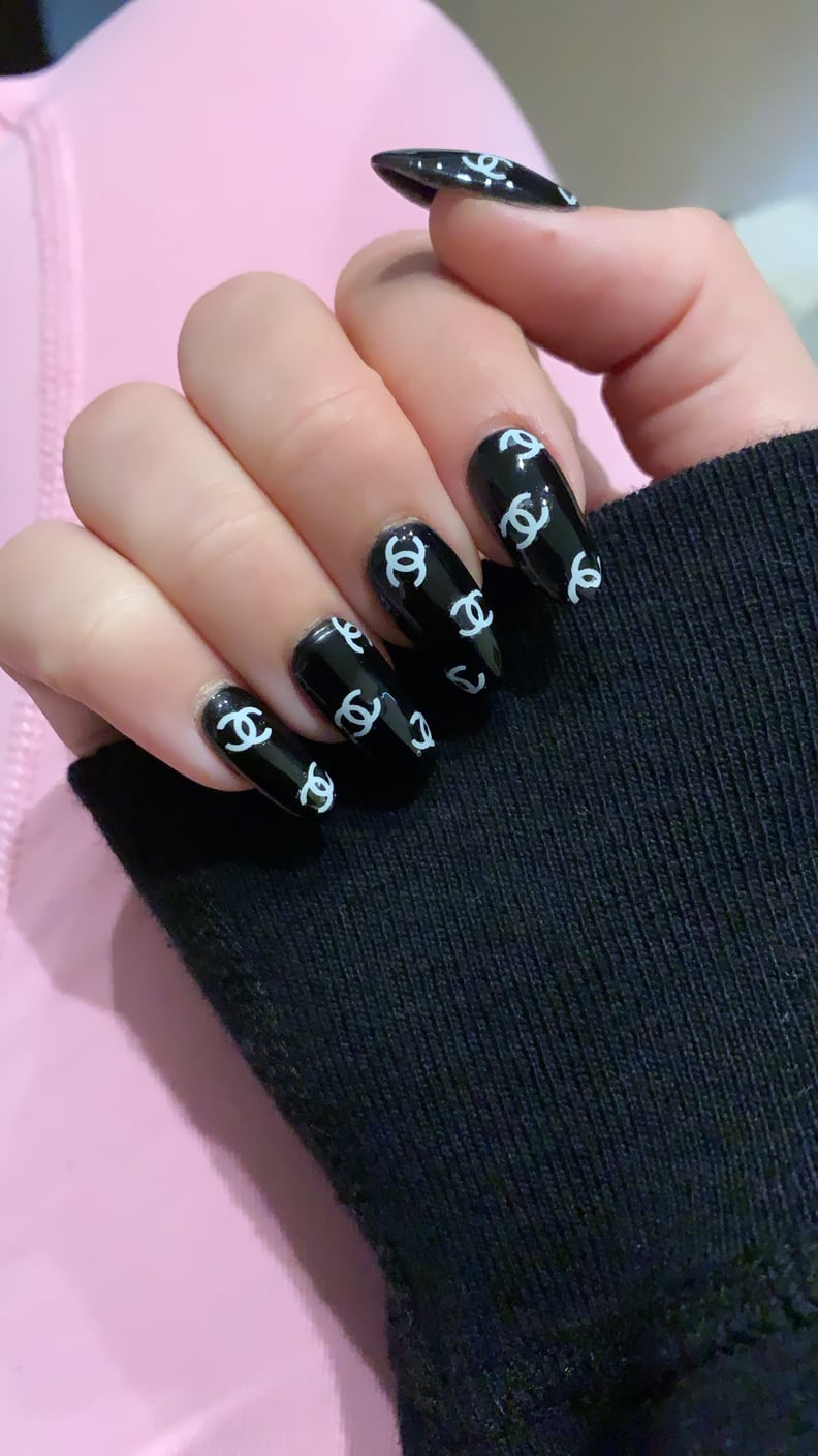 Alexa Luria's Chanel Nail Art