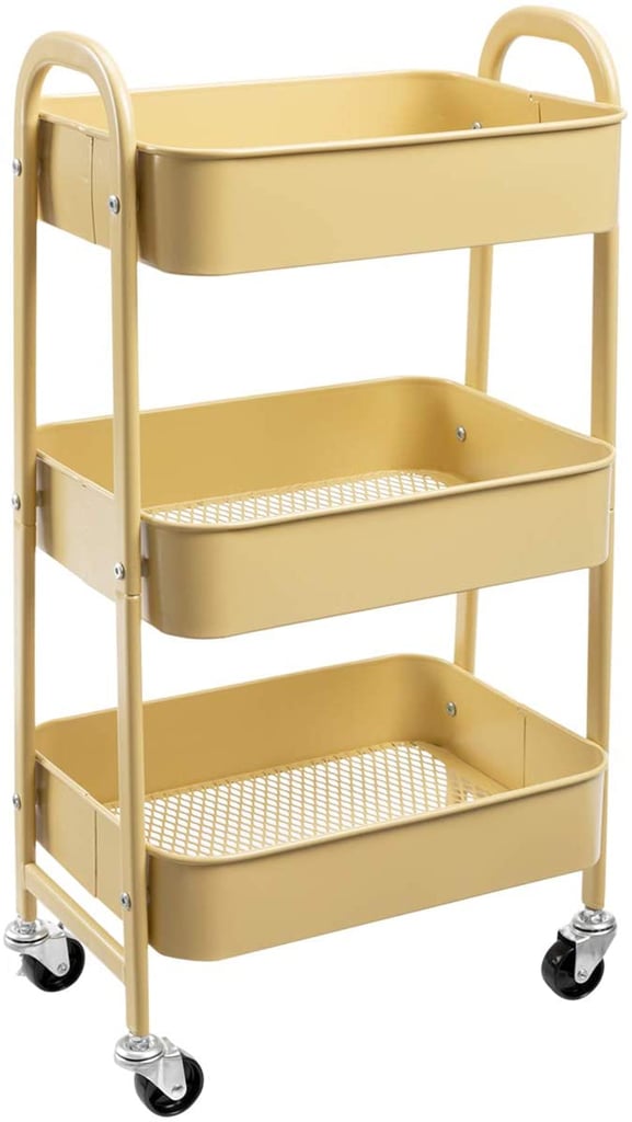 Movable Rolling Organizer Cart Homeschooling Supplies For Preschool