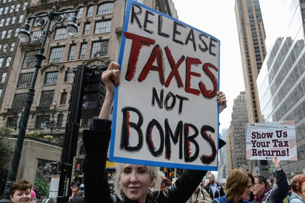 Pictures From the Tax Day March
