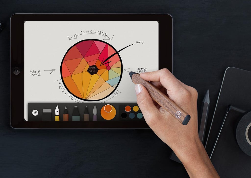 "The Paper app and Pencil by fiftythree ($50) is an elegant fusion of digital and physical, taking the best of our heritage and merging it with the best of digital technology. It's my favorite kind of design, so well done that it appears almost obvious."