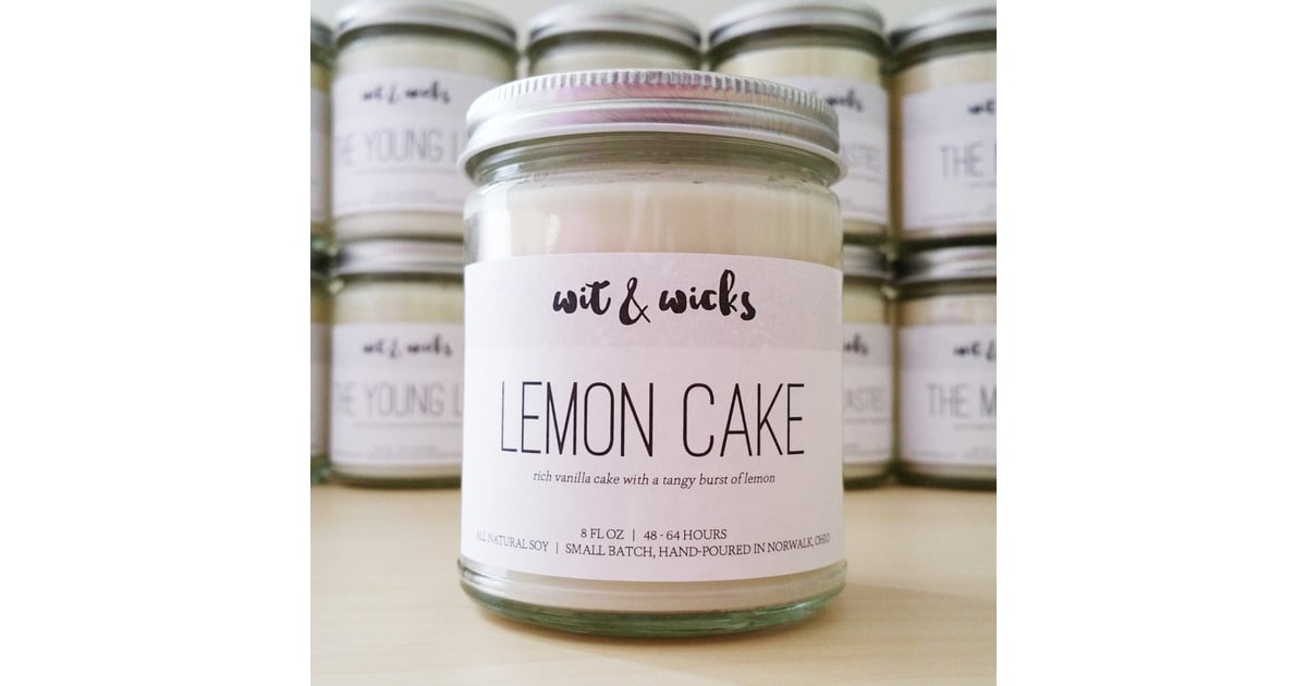 Lemon cake candle (16) Candles That Smell Like Dessert POPSUGAR