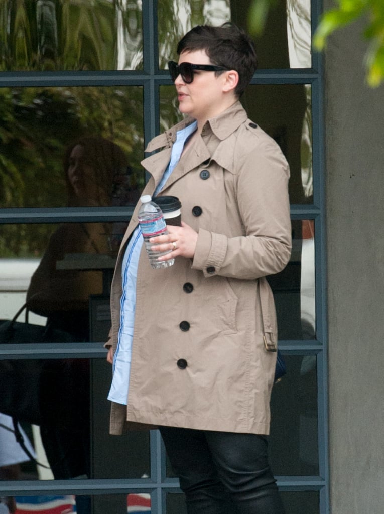 Ginnifer Goodwin Pregnant Out in LA March 2016