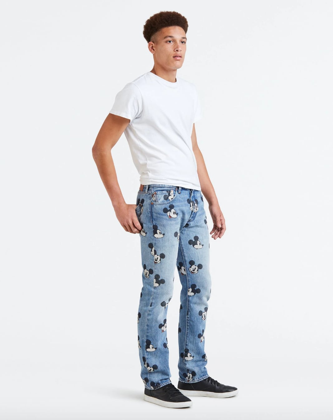 mickey mouse levis jeans