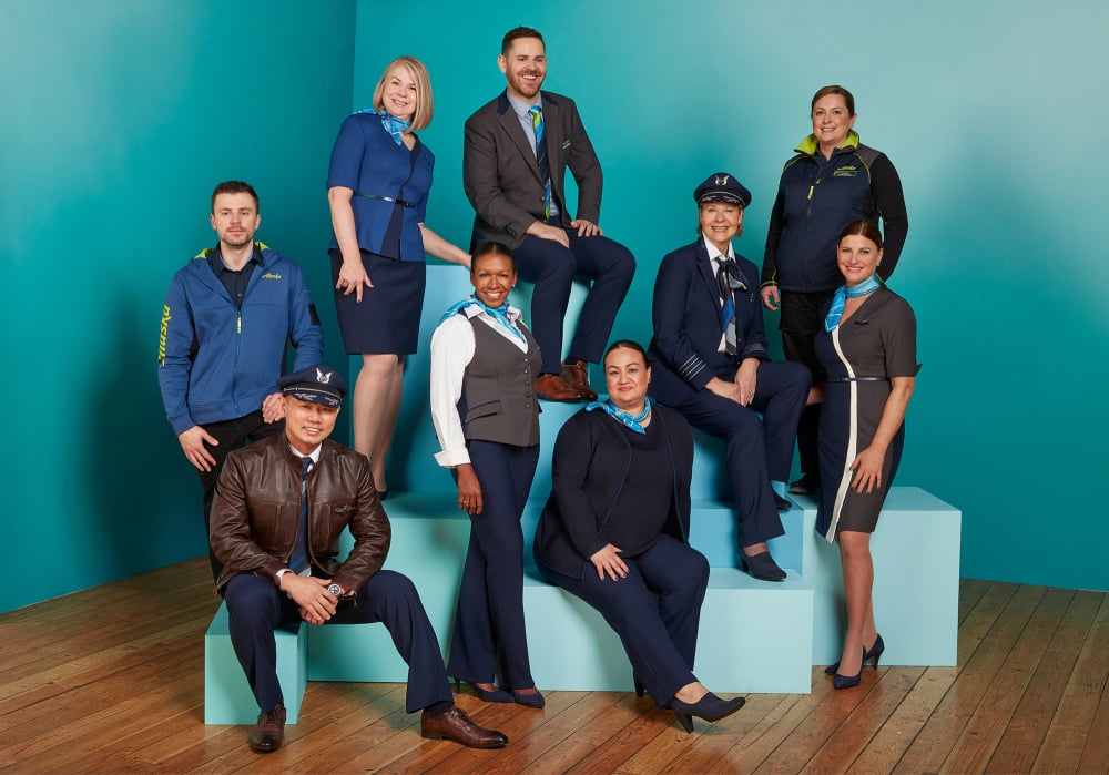Alaska Airlines Employee Uniforms 2018 POPSUGAR News