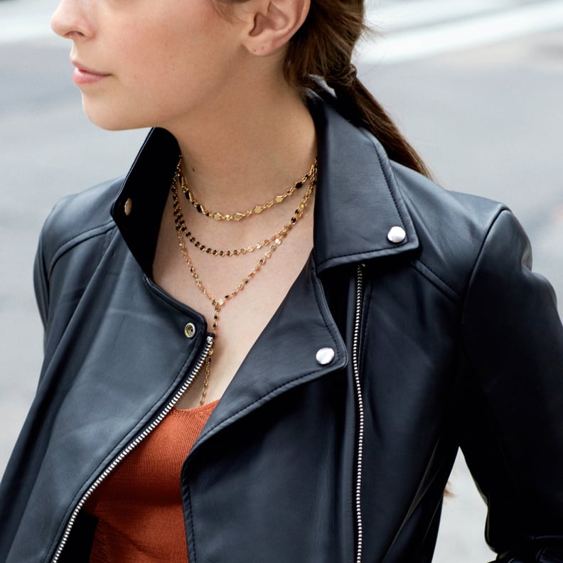 BaubleBar Aimee Layered Y-Chain Necklace