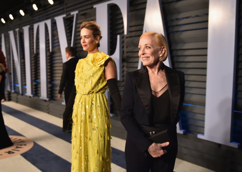 Holland Taylor and Sarah Paulson at Oscars Afterparty 2018