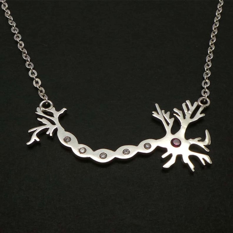 Brain Cell Neuron Necklace