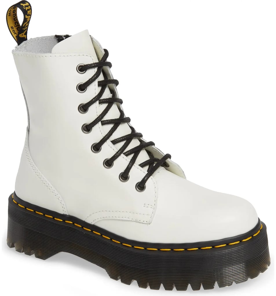 A Chunky White Boot: Dr. Martens Jadon Boot