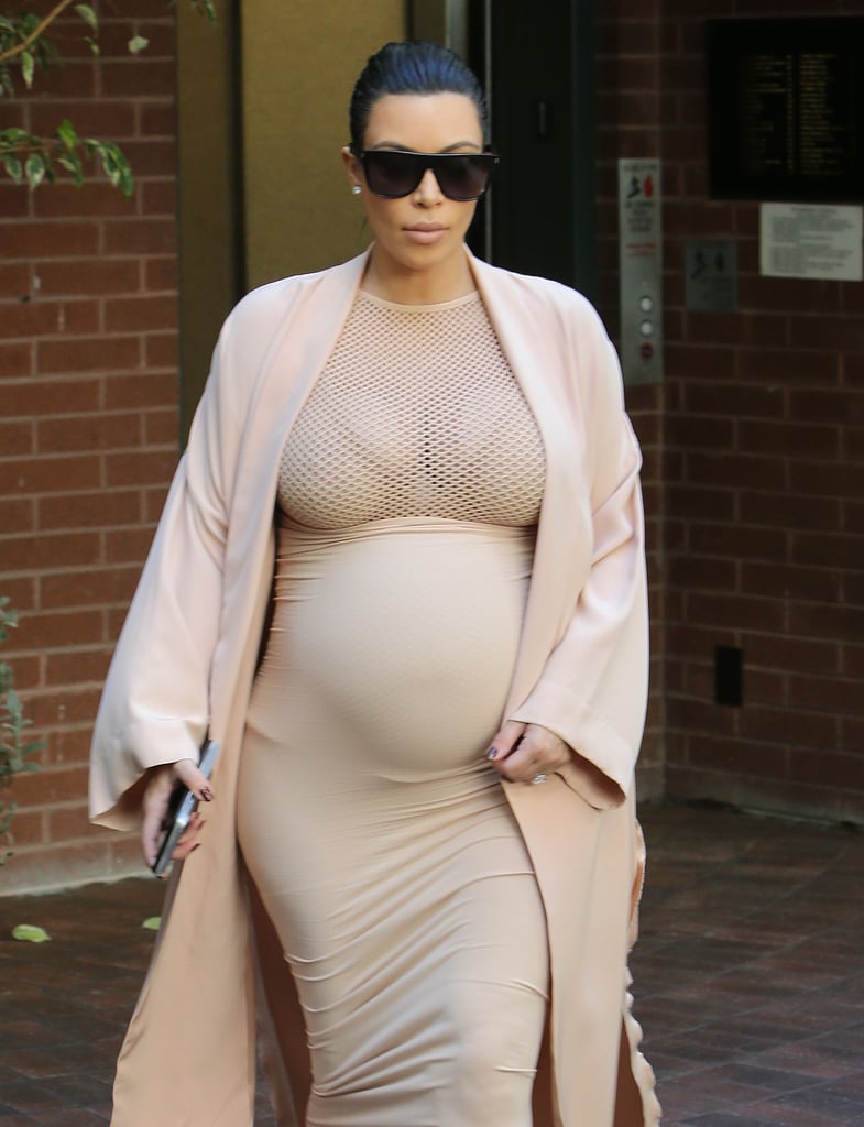 Kim Kardashian Baby Bump Pictures September 2015