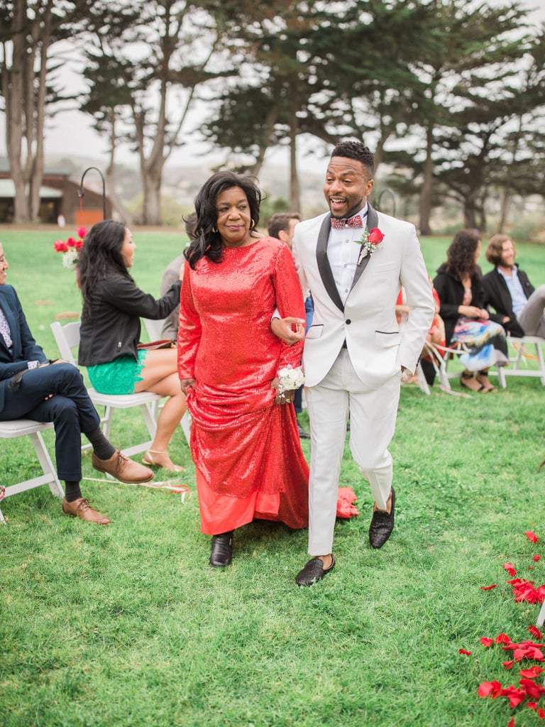 Groom Sees Color For the First Time at His Wedding