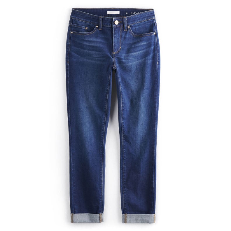 LC Lauren Conrad Jeans Womens 8 Blue Light Wash High Rise Mom Jeans