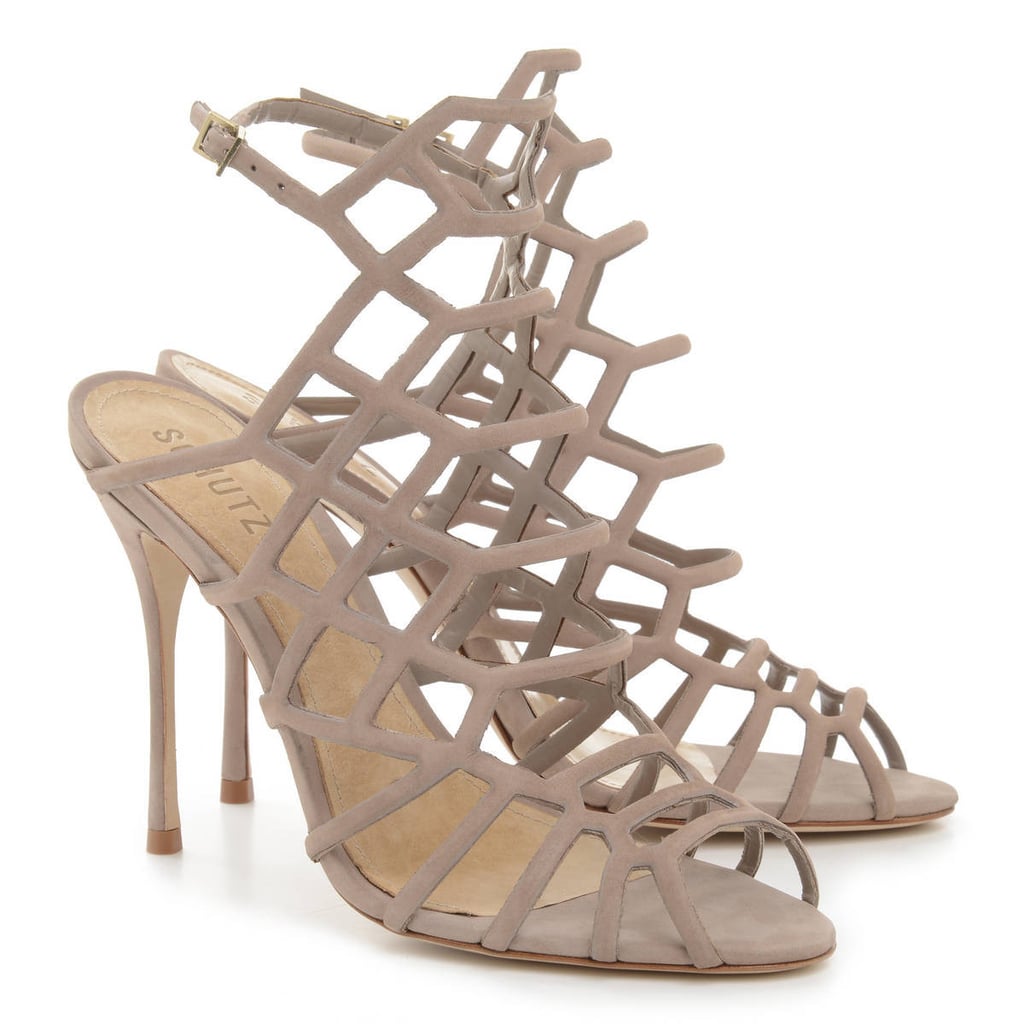 Like most things, I fell in love with Schutz's new cage sandals ($190) after seeing Olivia Palermo sporting hers. I love the way she mixes the sexy style with trousers and midiskirts — sold!
— HM
