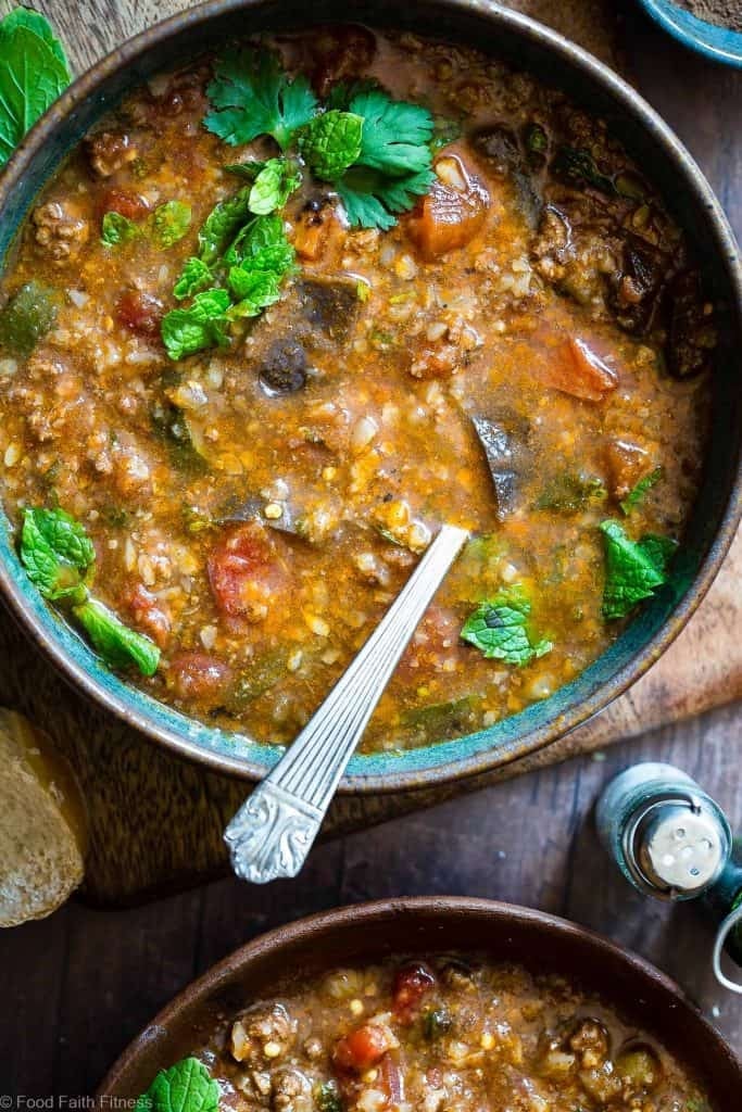Moroccan Vegetable Beef Soup