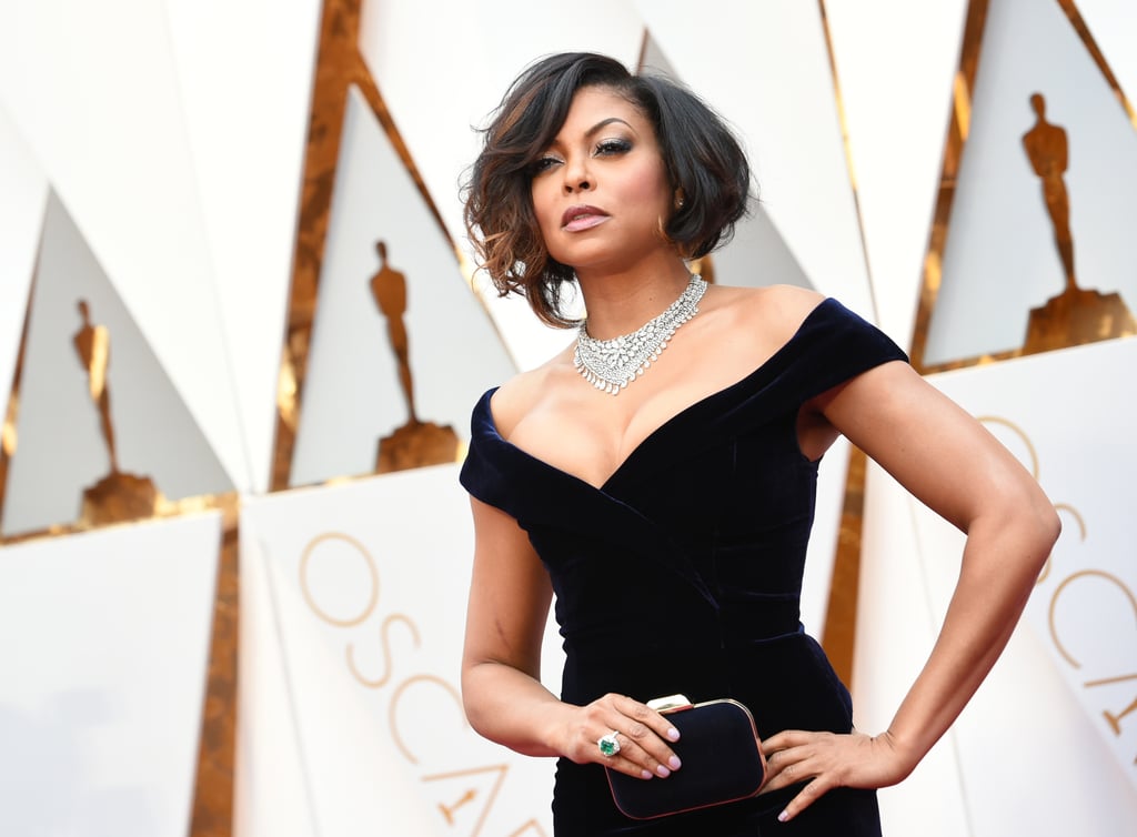 Taraji P. Henson's Hair and Makeup at the 2017 Oscars