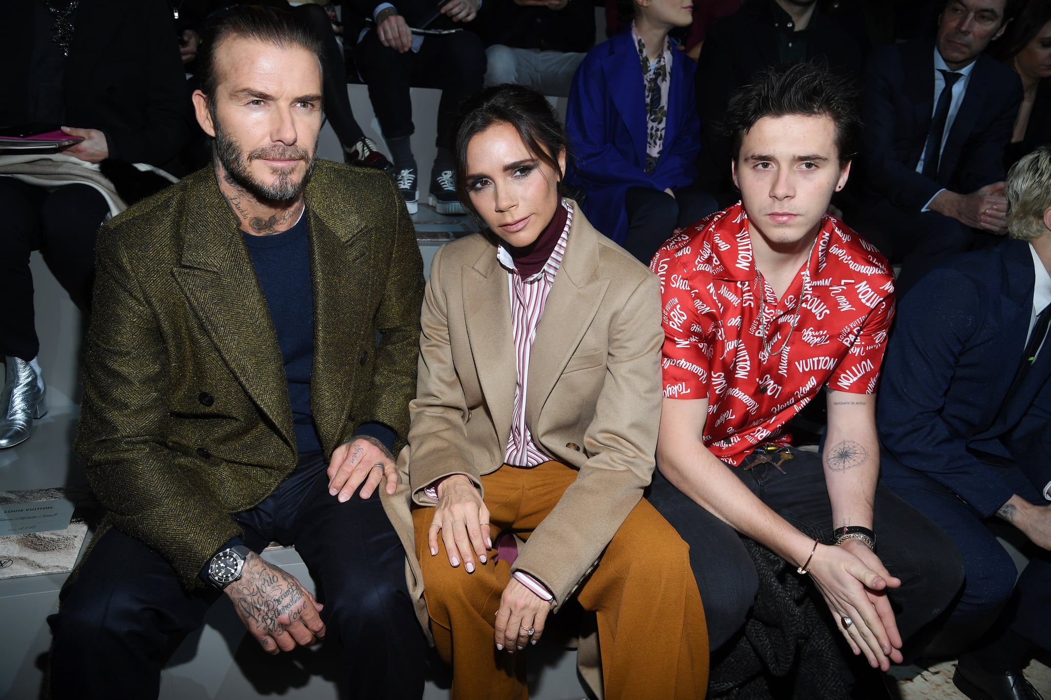 Victoria Beckham at Louis Vuitton Show in Paris