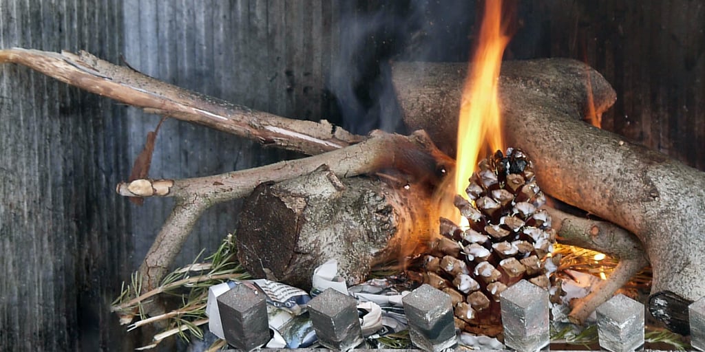 DIY Pinecone Fire Starter