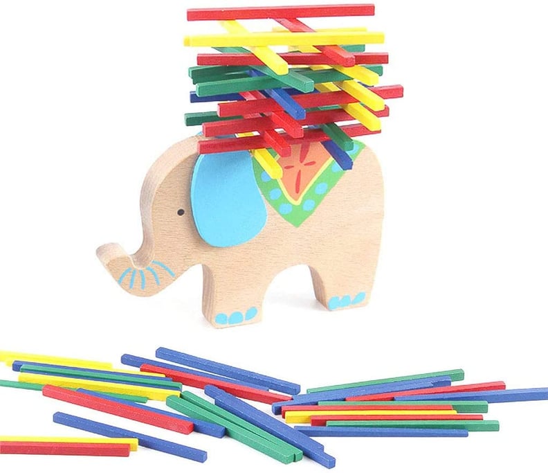 Elephant Wooden Balance Game