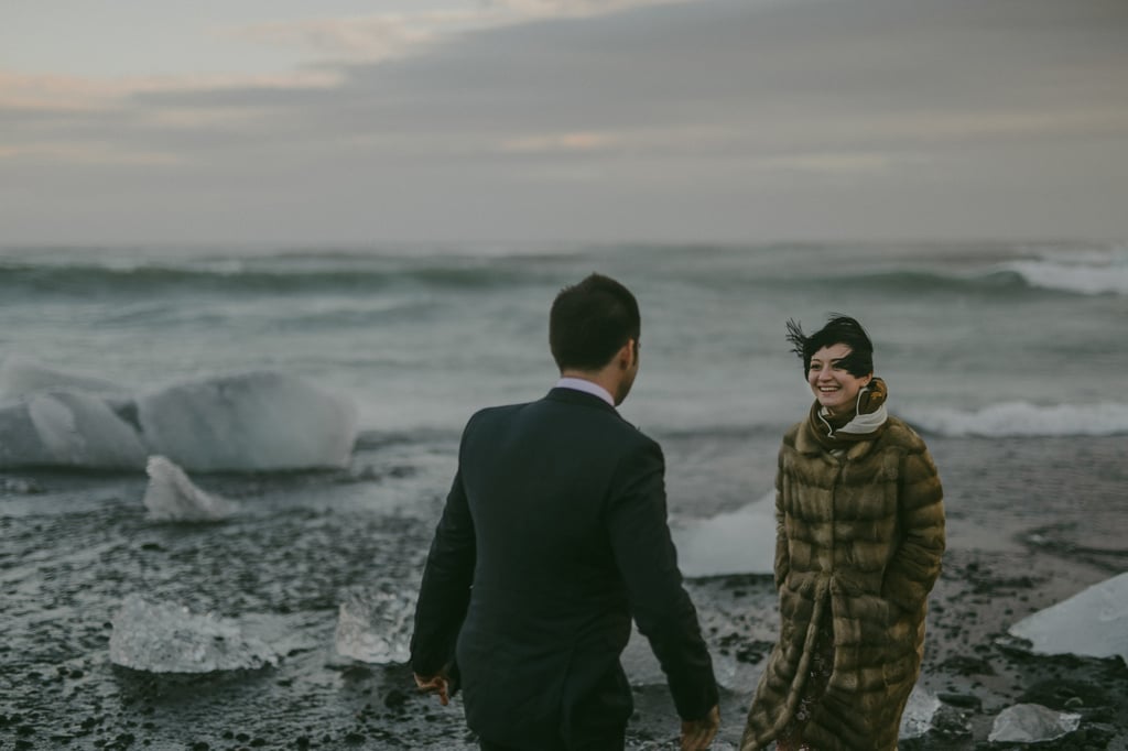 Iceland Winter Wedding Photos