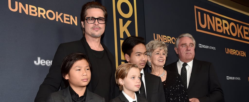 Brad Pitt and His Kids at LA Unbroken Premiere | Pictures