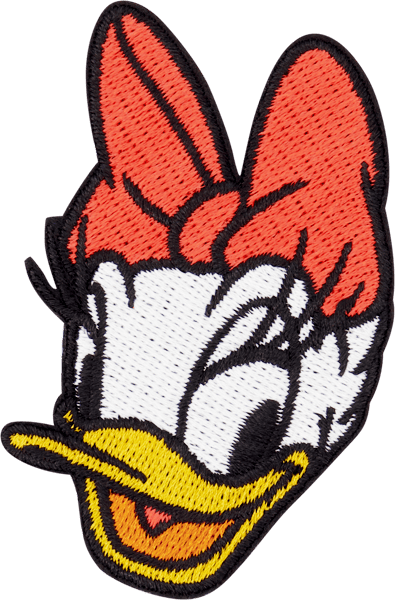 For Accessorizing: Disney Daisy Duck Head Patch