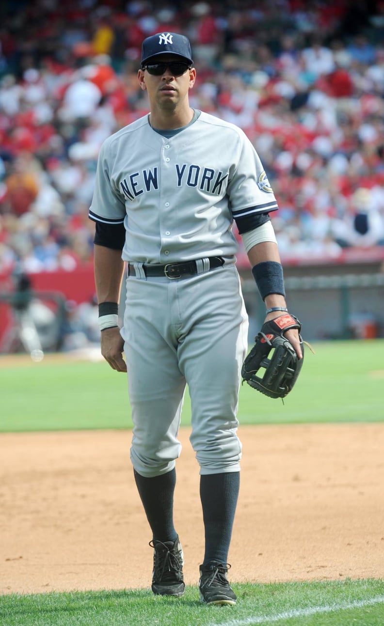 When He Wore the New York Yankees Uniform