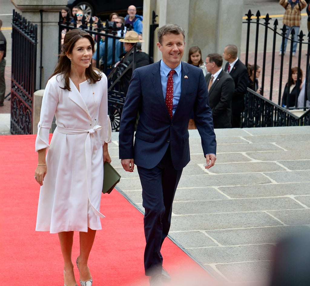 Princess Mary and Prince Frederik Arrived in Boston